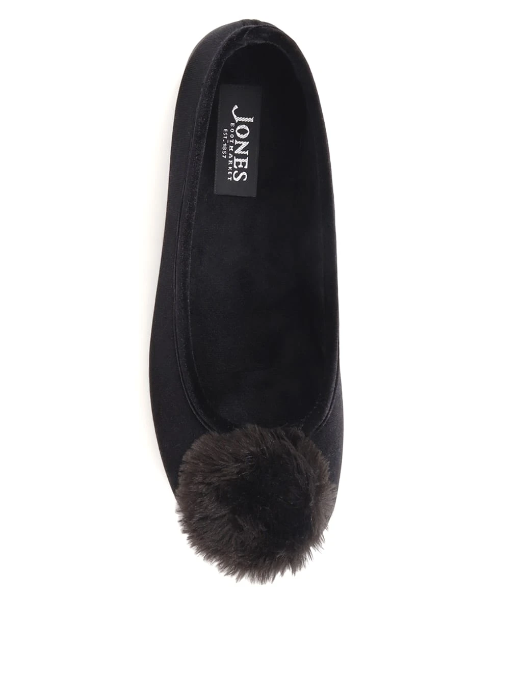 Jones Bootmaker Pom Pom Ballerina Slippers 5 Jones Bootmaker Pom Pom Ballerina Slippers - Image 5