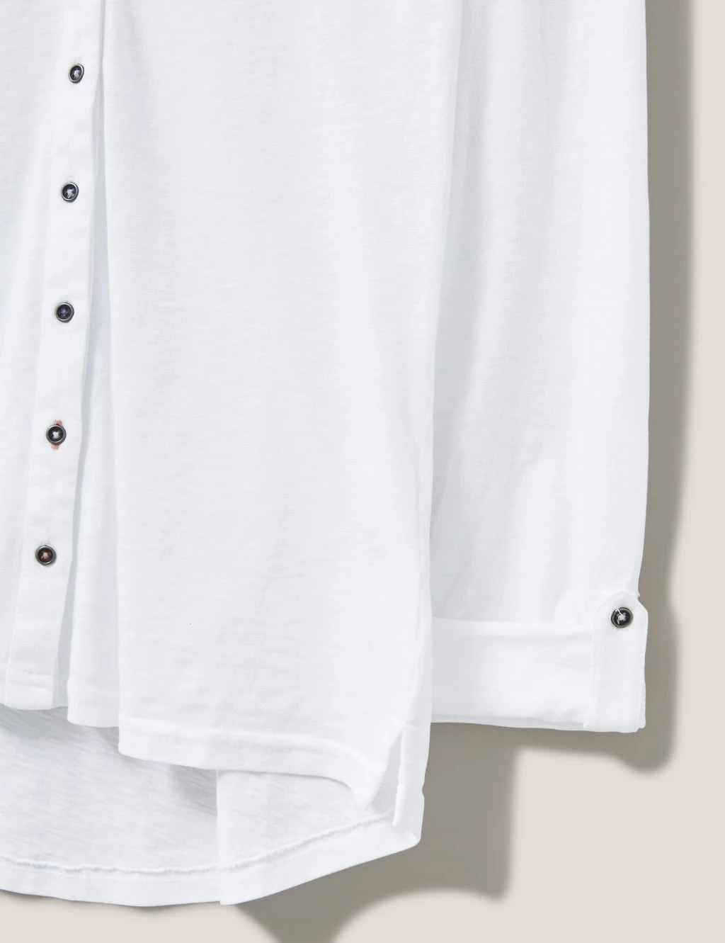WHITE STUFF Pure Cotton Long Sleeve Shirt 5 WHITE STUFF Pure Cotton Long Sleeve Shirt - Image 5