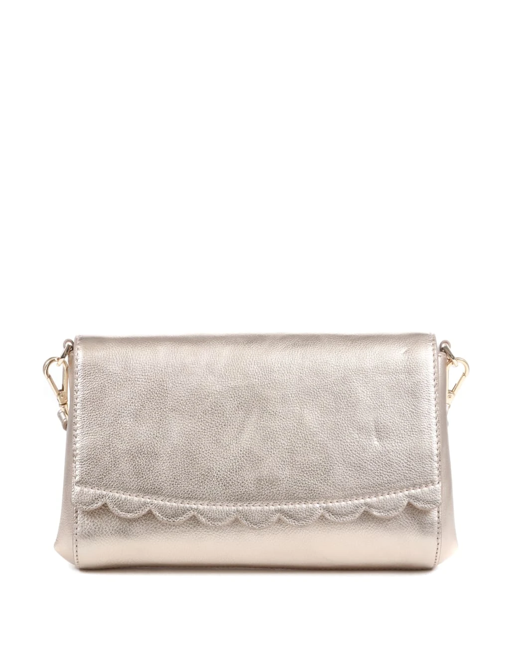 Jones Bootmaker Leather Metallic Cross Body Bag 1 Jones Bootmaker Leather Metallic Cross Body Bag