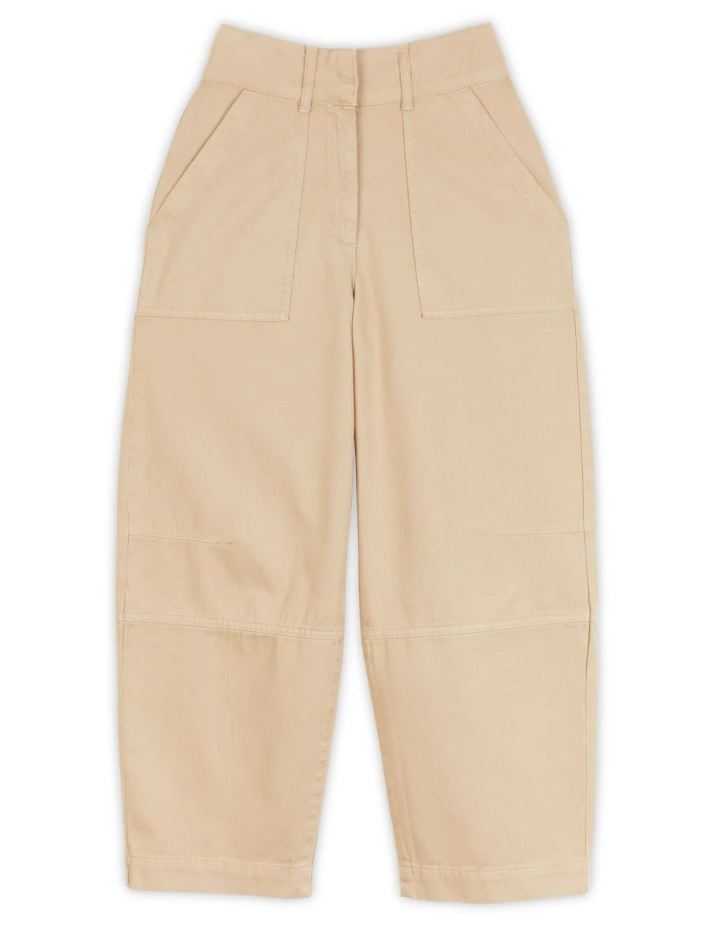 Pure Cotton Cargo Wide Leg Trousers 2 Pure Cotton Cargo Wide Leg Trousers - Image 2