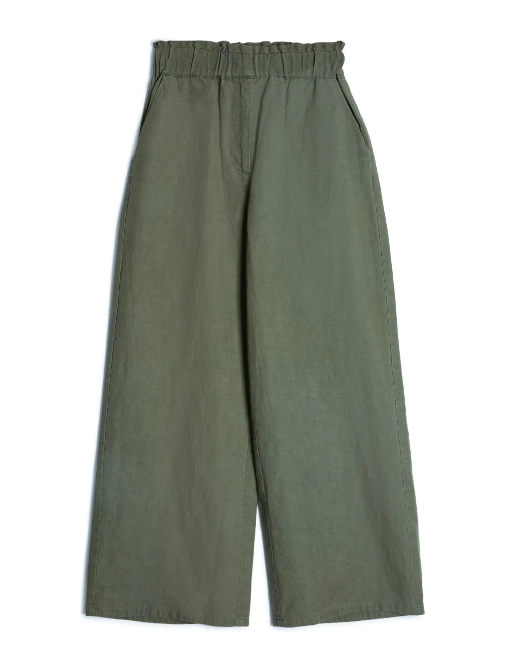 Pure Linen Wide Leg Culottes 2 Pure Linen Wide Leg Culottes - Image 2