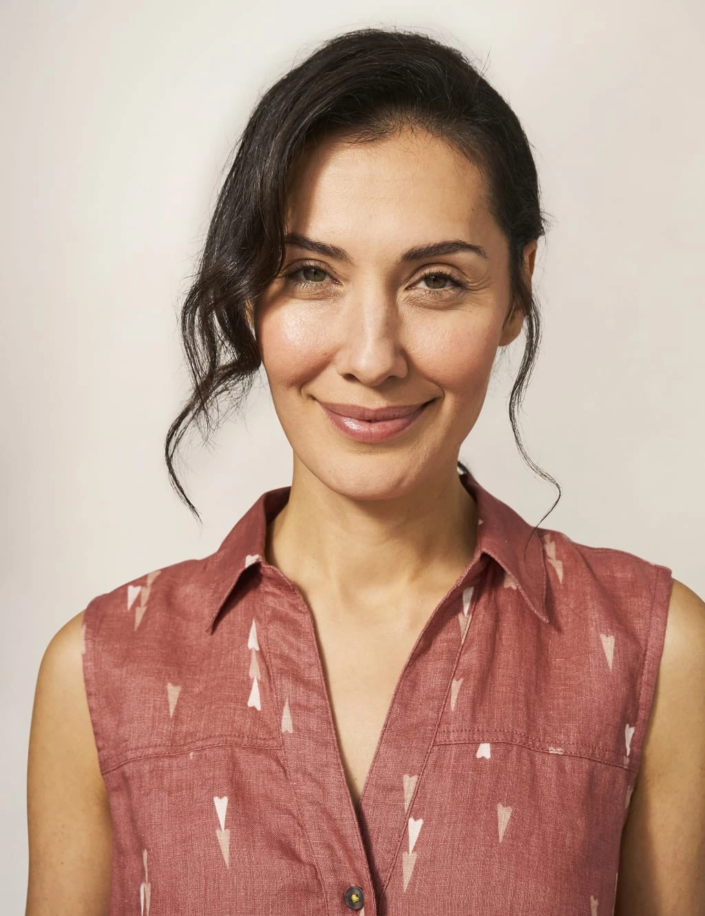 WHITE STUFF Pure Linen Heart Print Tunic 5 WHITE STUFF Pure Linen Heart Print Tunic - Image 5