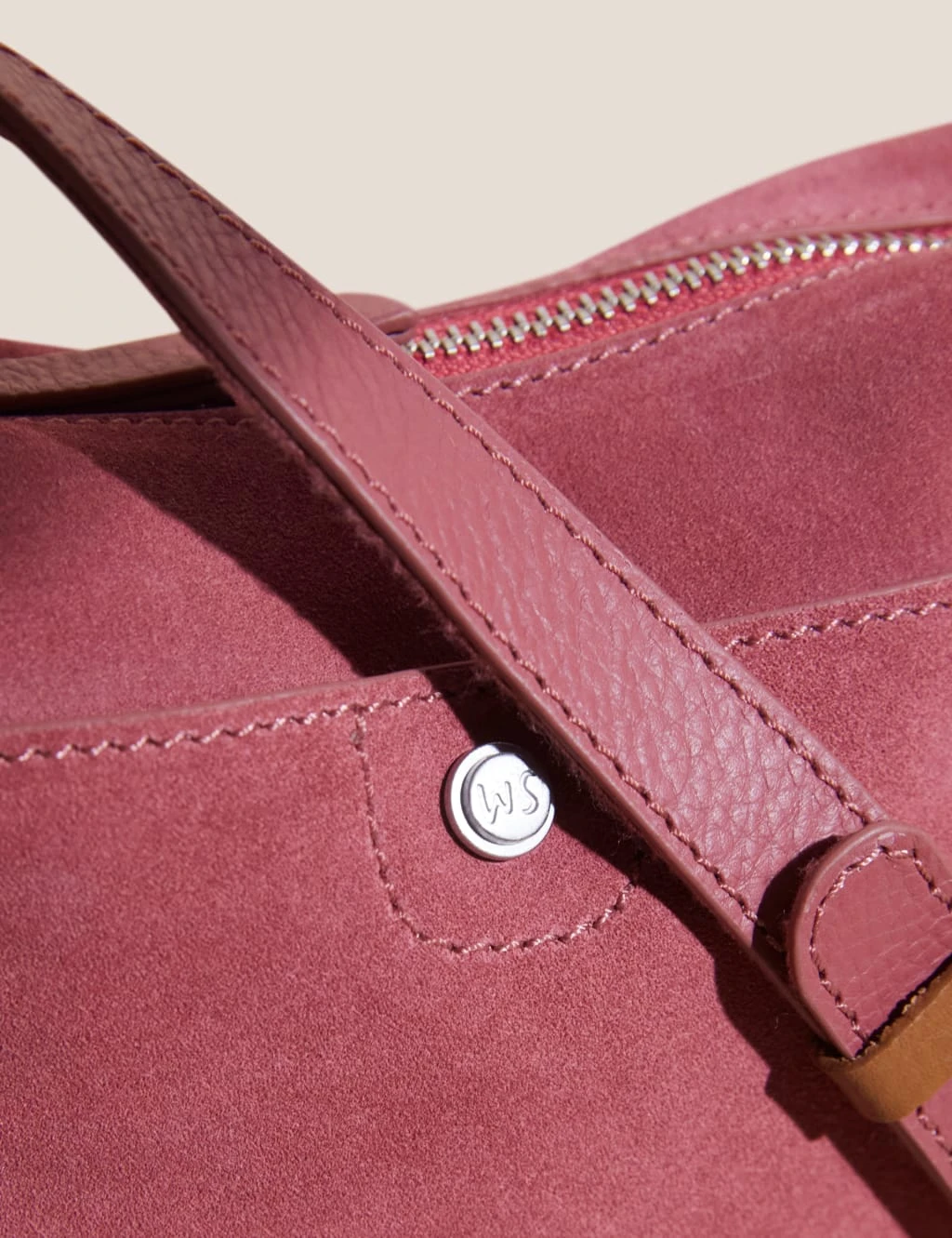 WHITE STUFF Suede Mini Cross Body Bag 3 WHITE STUFF Suede Mini Cross Body Bag - Image 3