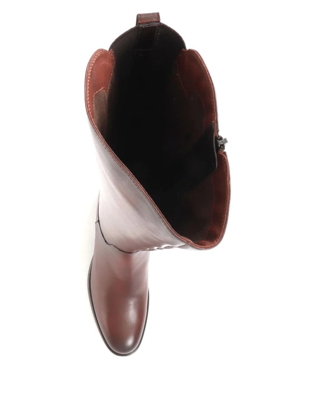 Jones Bootmaker Leather Block Heel Knee High Boots 6 Jones Bootmaker Leather Block Heel Knee High Boots - Image 6