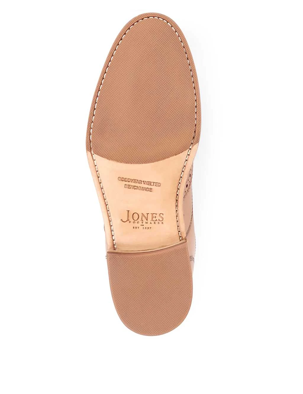 Jones Bootmaker Leather Lace Up Flat Brogues 5 Jones Bootmaker Leather Lace Up Flat Brogues - Image 5