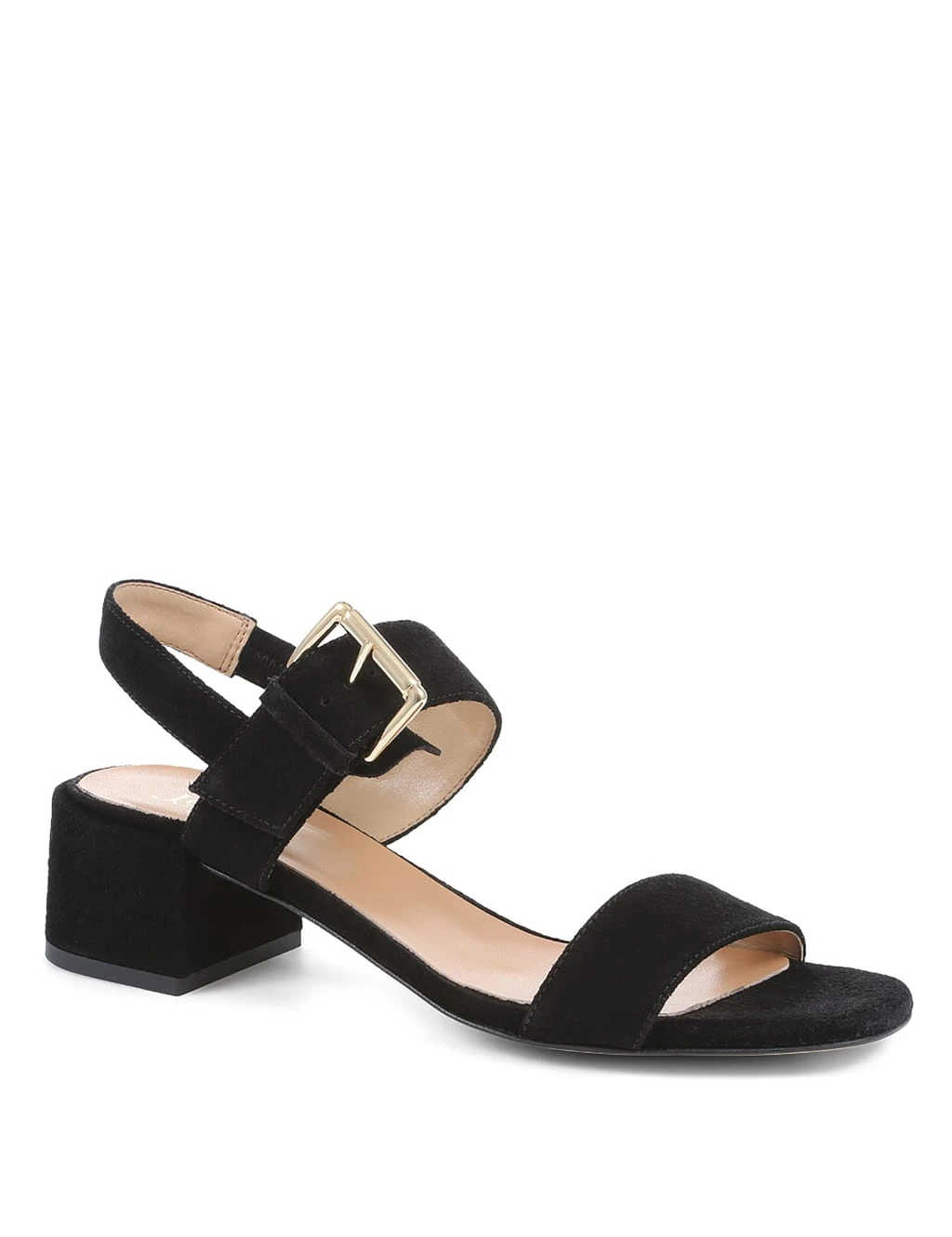 Jones Bootmaker Suede Ankle Strap Block Heel Sandals 2 Jones Bootmaker Suede Ankle Strap Block Heel Sandals - Image 2