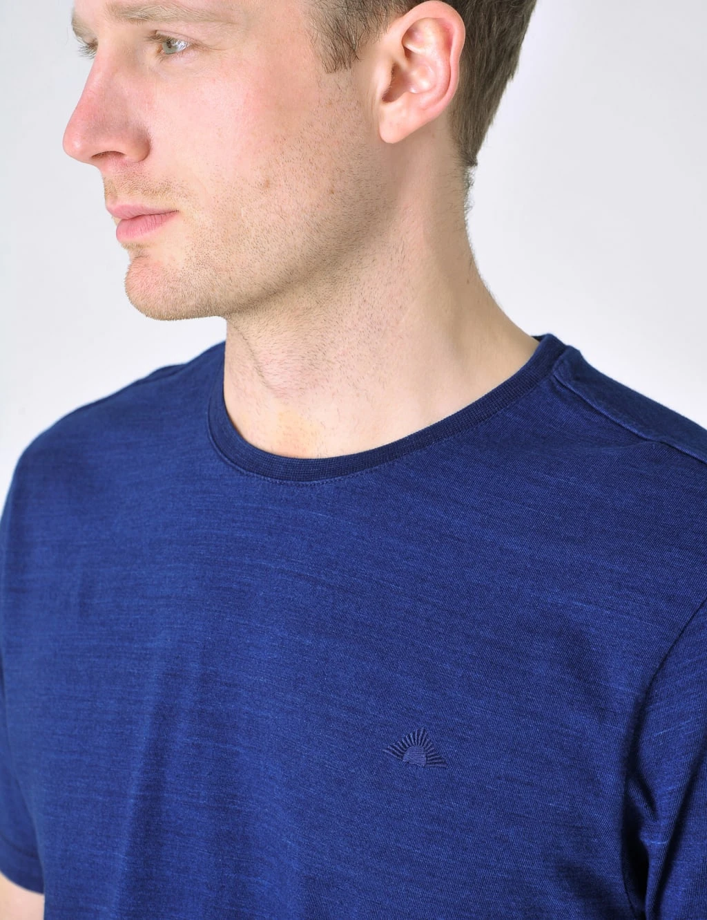 Pure Cotton Crew Neck T-Shirt 4 Pure Cotton Crew Neck T-Shirt - Image 4