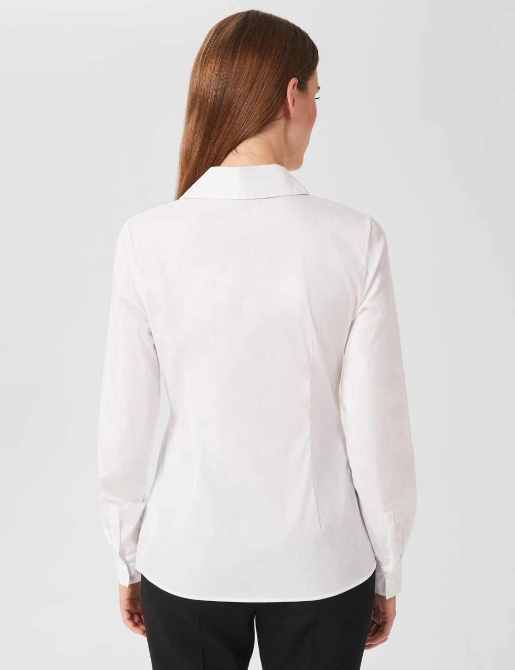 Cotton Rich Collared Long Sleeve Shirt 4 Cotton Rich Collared Long Sleeve Shirt - Image 4