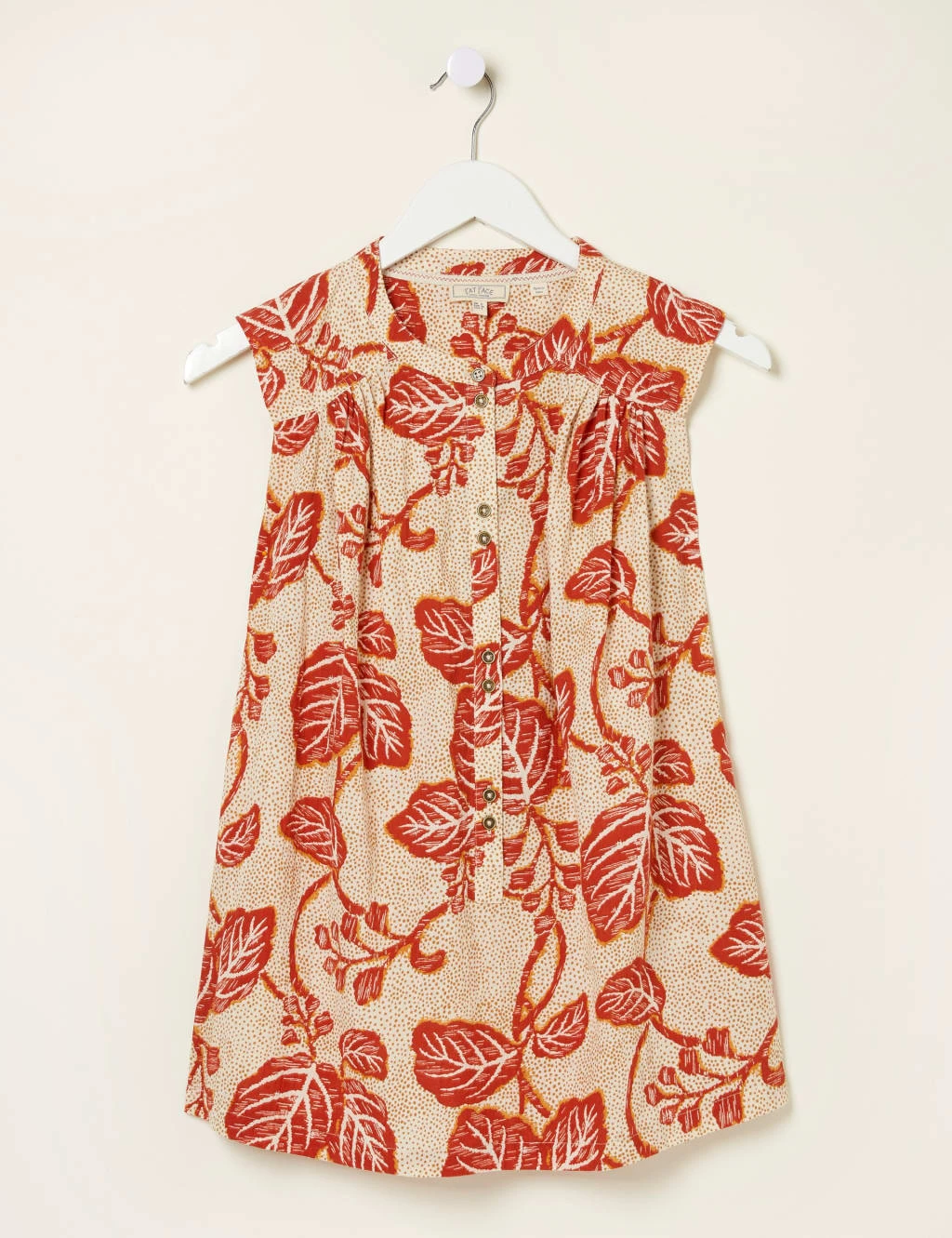 Pure Cotton Floral Cami Top 2 Pure Cotton Floral Cami Top - Image 2