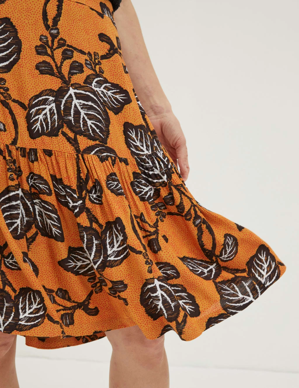 Floral Mini Tiered Skirt 4 Floral Mini Tiered Skirt - Image 4