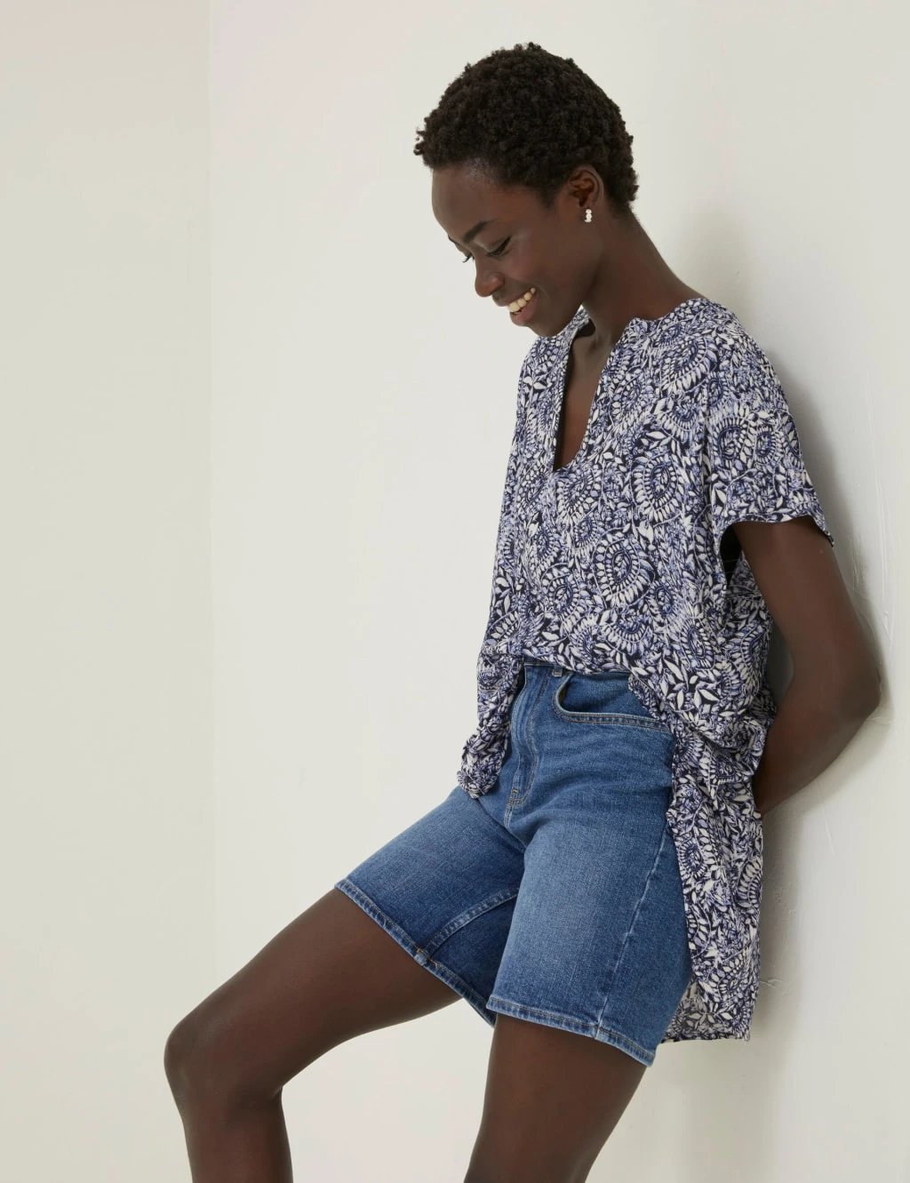 Floral Relaxed Tunic 5 Floral Relaxed Tunic - Image 5