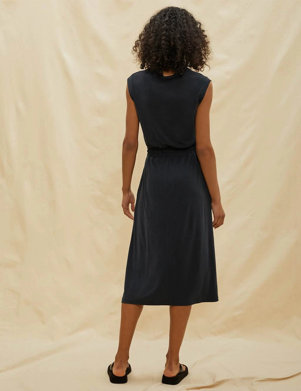 Midi Waisted Dress 3 Midi Waisted Dress - Image 3