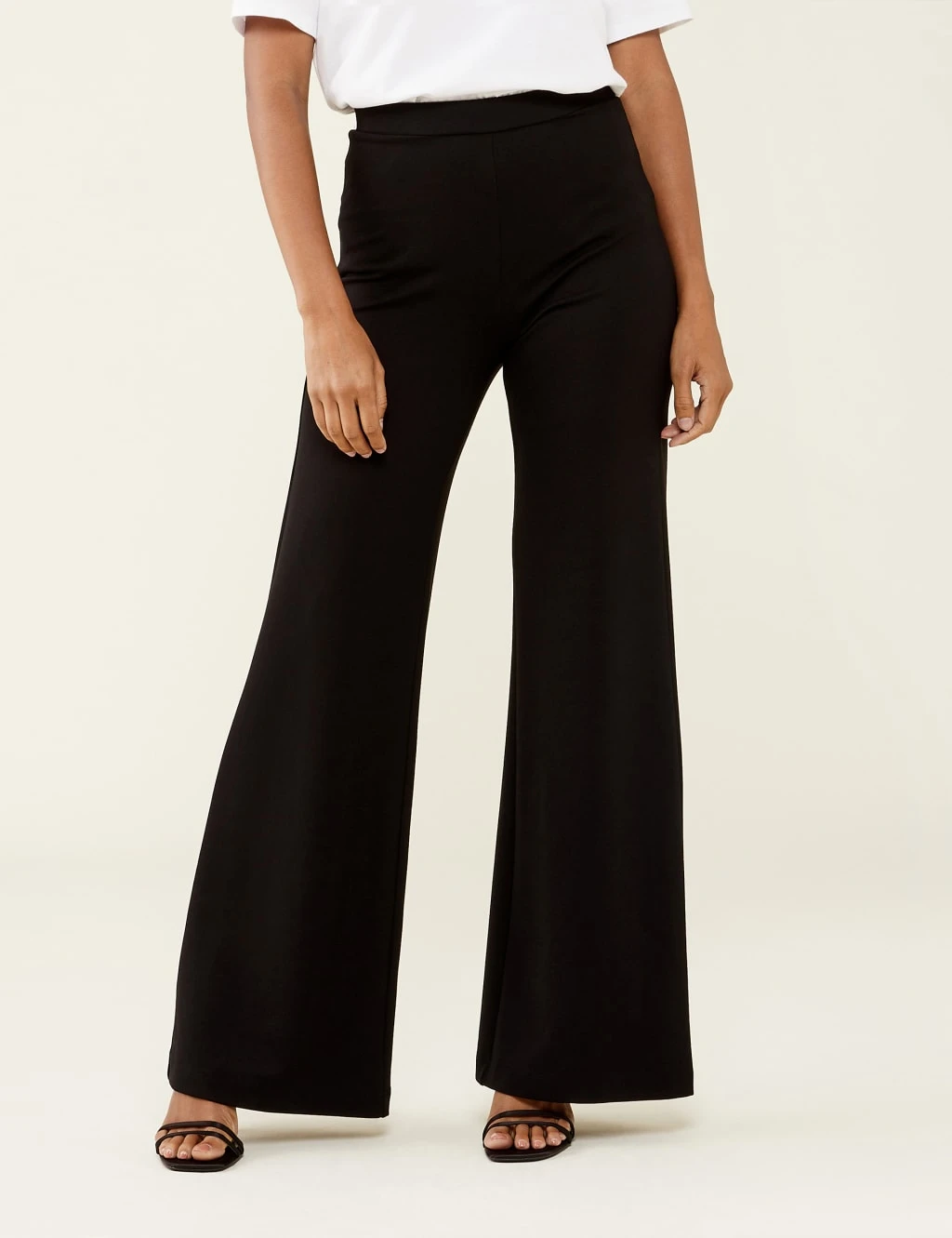 Elasticated Waist Wide Leg Culottes 5 Elasticated Waist Wide Leg Culottes - Image 5