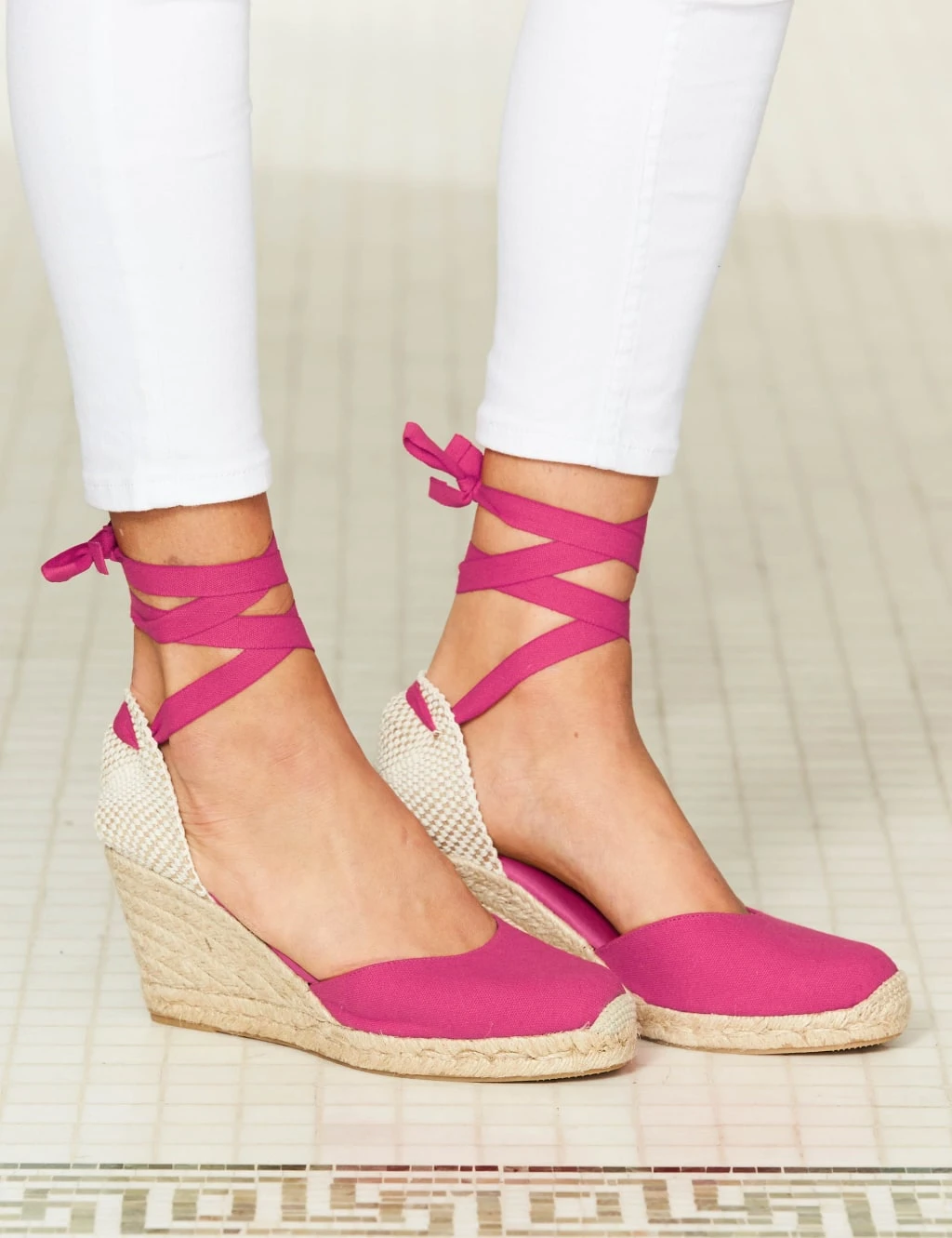 Canvas Wedge Espadrilles 1 Canvas Wedge Espadrilles