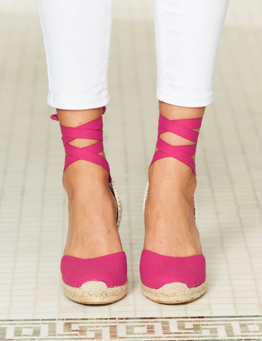 Canvas Wedge Espadrilles 4 Canvas Wedge Espadrilles - Image 4