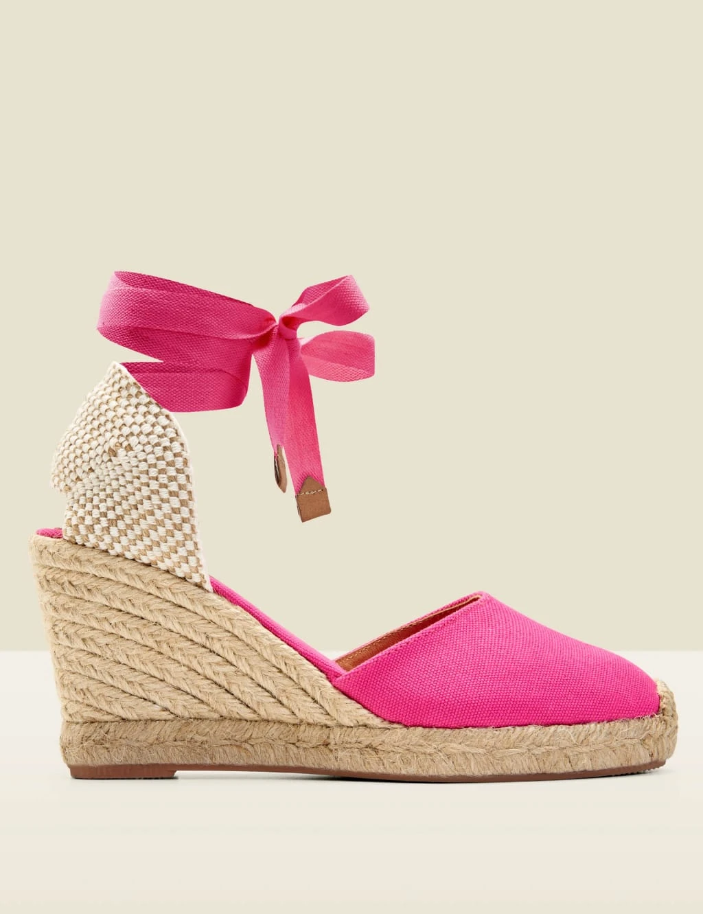 Canvas Wedge Espadrilles 2 Canvas Wedge Espadrilles - Image 2
