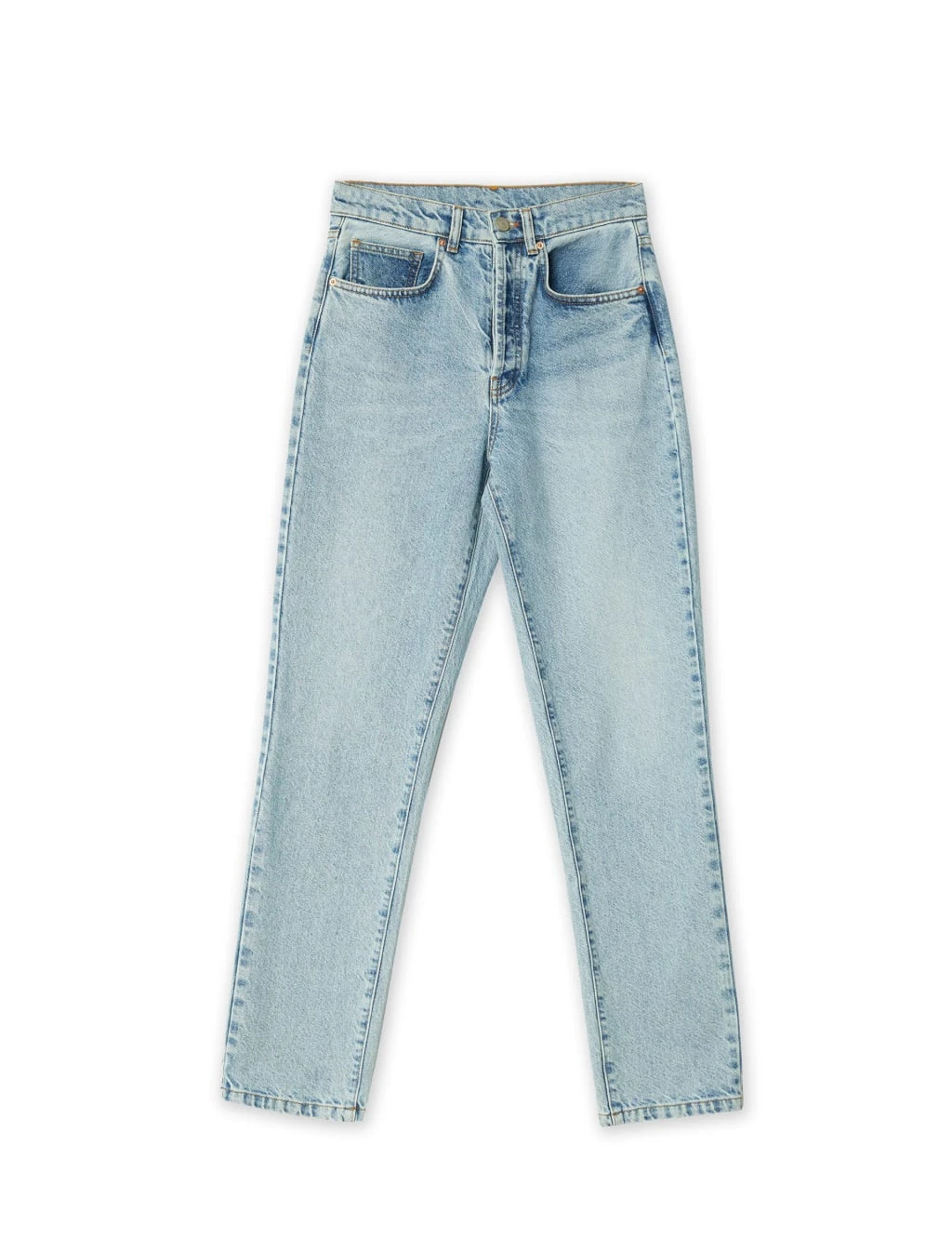 Pure Cotton Straight Leg Jeans 2 Pure Cotton Straight Leg Jeans - Image 2