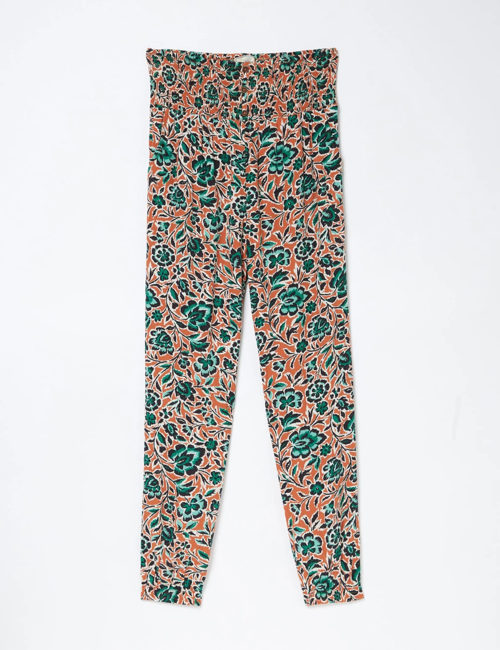 Floral Pull On Cuffed Joggers 2 Floral Pull On Cuffed Joggers - Image 2