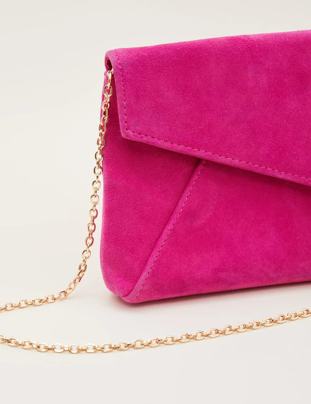 Suede Tassel Clutch Bag 2 Suede Tassel Clutch Bag - Image 2