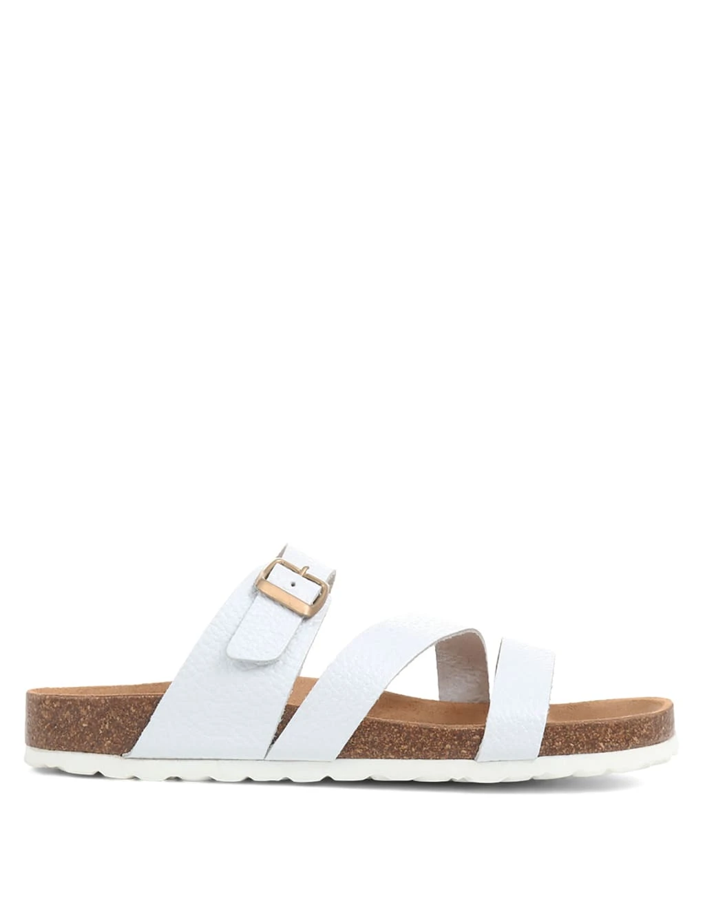 Jones Bootmaker Leather Metallic Flat Mule Sandals 2 Jones Bootmaker Leather Metallic Flat Mule Sandals - Image 2