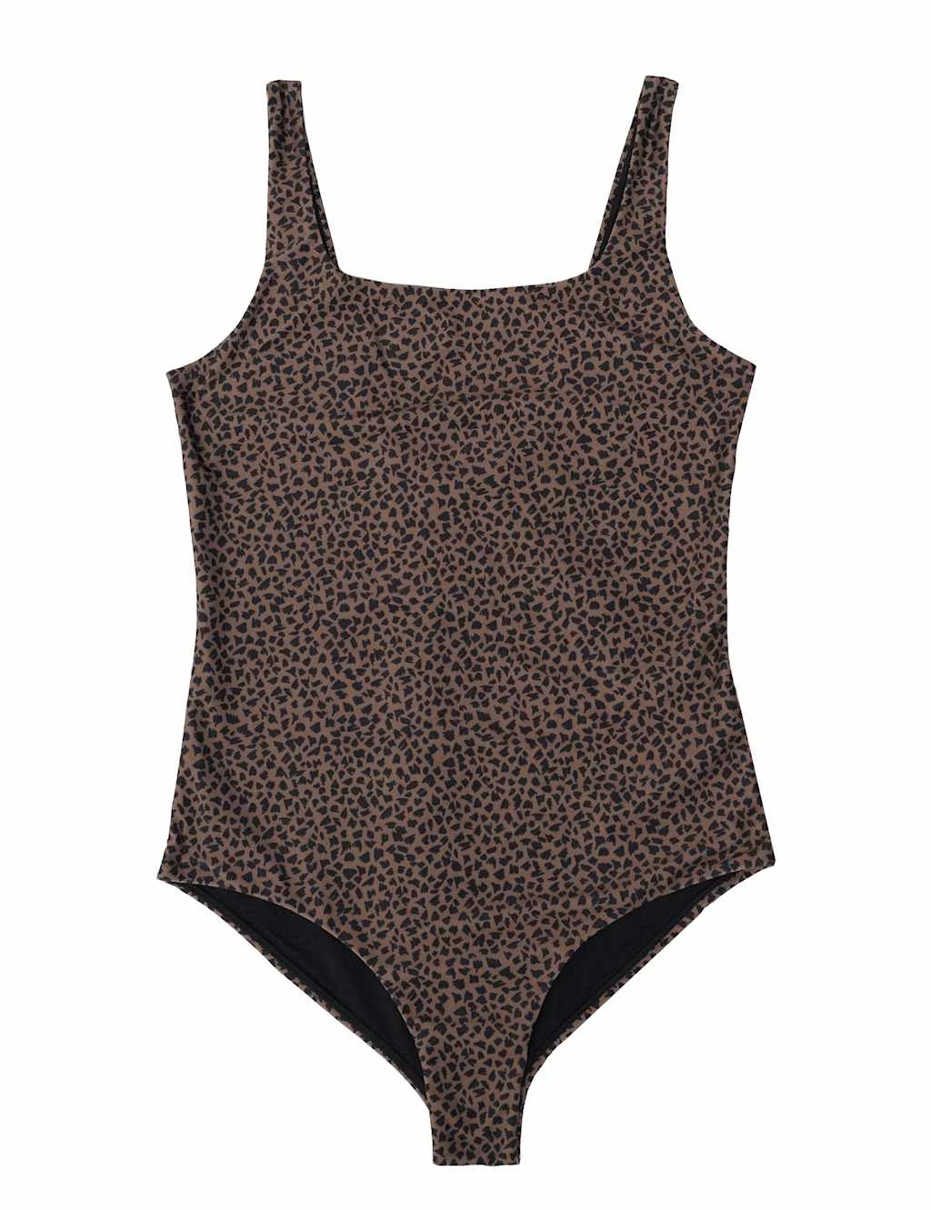 Animal Print Square Neck Swimsuit 2 Animal Print Square Neck Swimsuit - Image 2