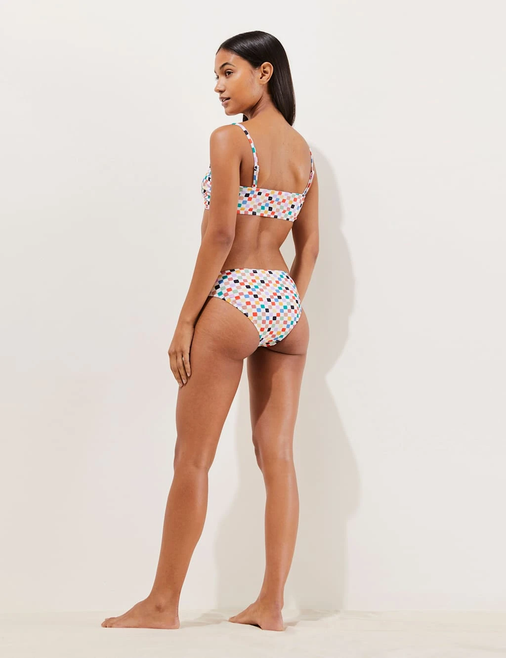 Printed High Leg Bikini Bottoms 4 Printed High Leg Bikini Bottoms - Image 4