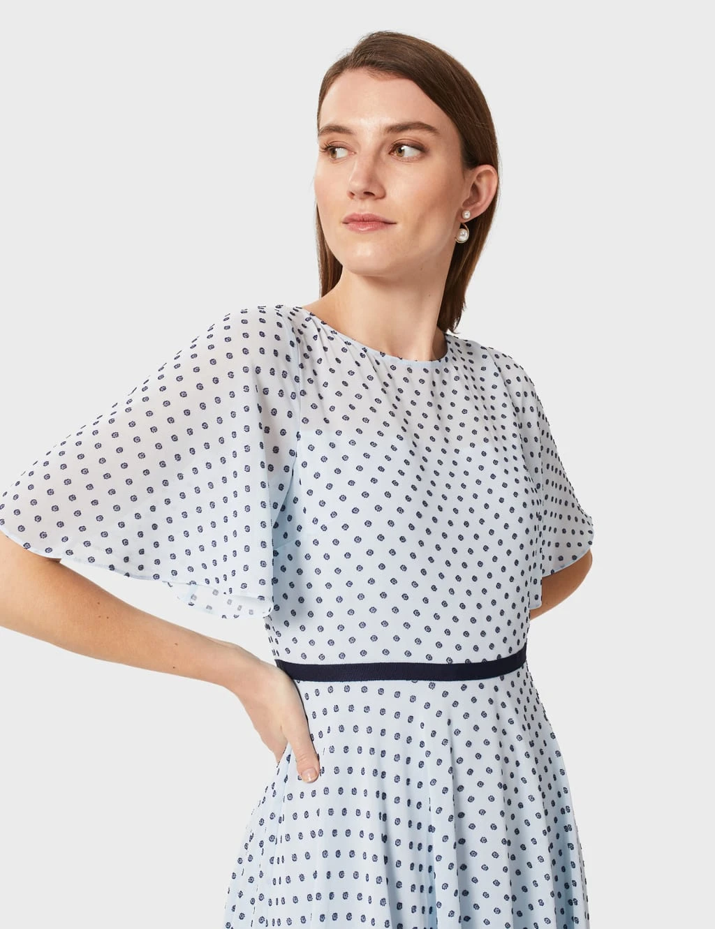 Printed Midi Swing Dress 3 Printed Midi Swing Dress - Image 3