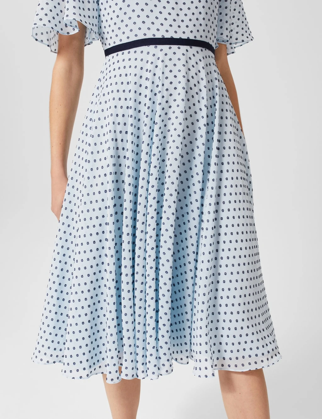 Printed Midi Swing Dress 4 Printed Midi Swing Dress - Image 4