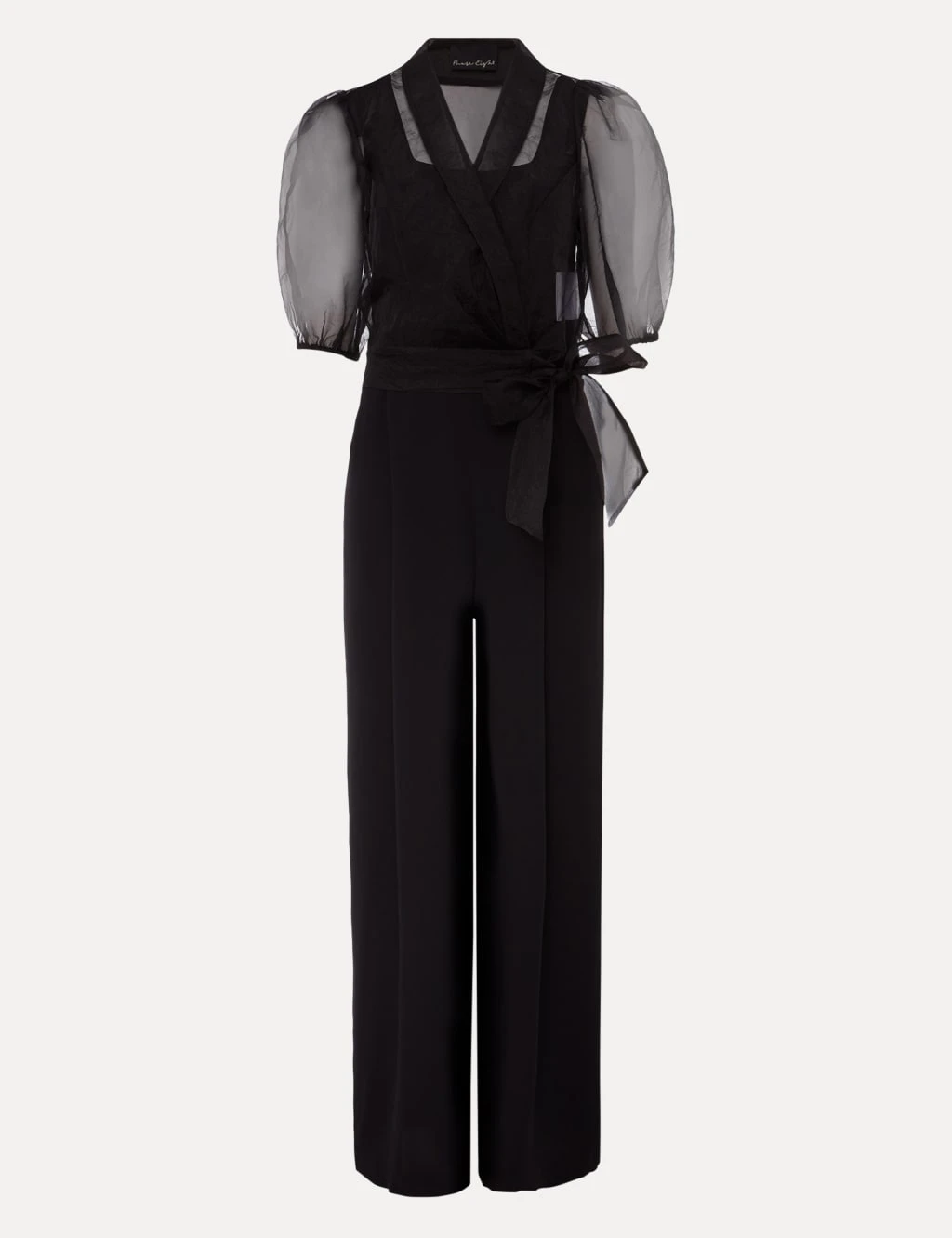 Tie Detail Wide Leg Jumpsuit 1 Tie Detail Wide Leg Jumpsuit