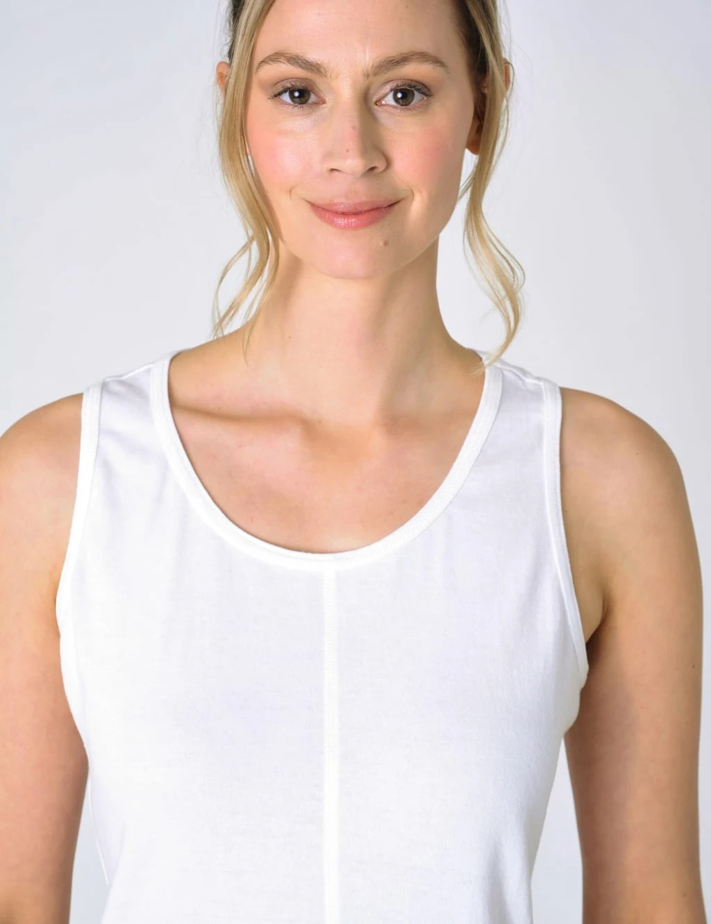 Cotton Blend Vest With Linen 5 Cotton Blend Vest With Linen - Image 5