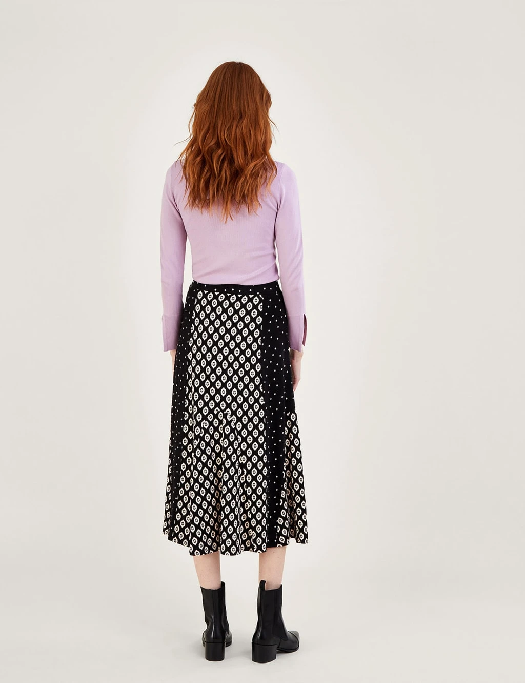 MONSOON Geometric Midi A-Line Skirt 4 MONSOON Geometric Midi A-Line Skirt - Image 4
