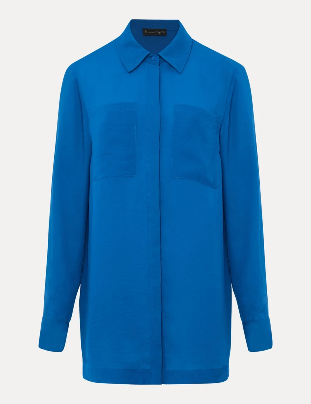 Collared Longline Shirt 2 Collared Longline Shirt - Image 2