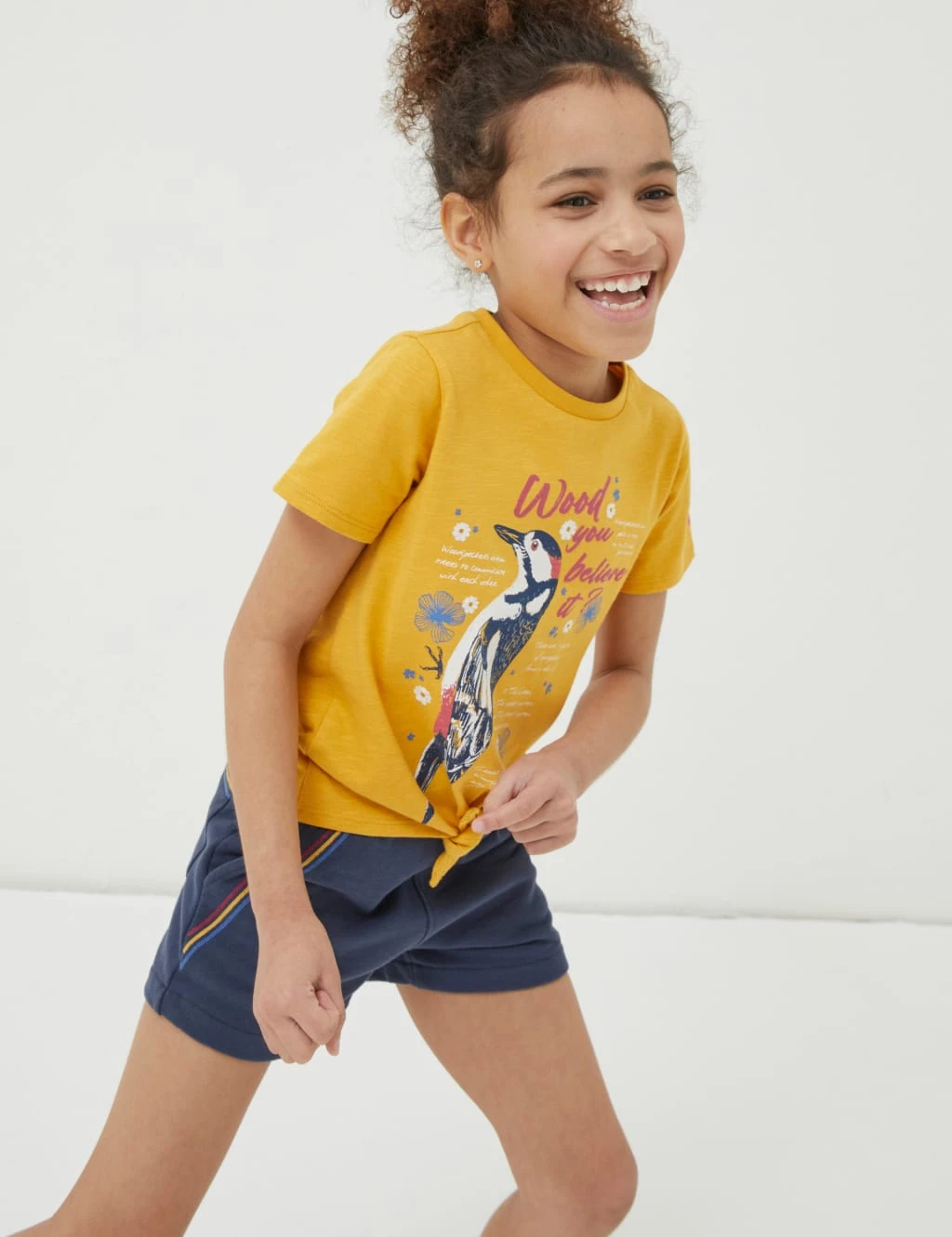 Pure Cotton Bird T-Shirt (3-13 Yrs) 1 Pure Cotton Bird T-Shirt (3-13 Yrs)