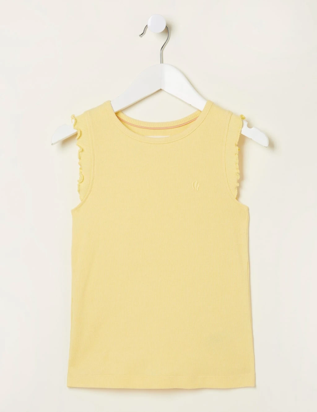 3pk Cotton Blend Ribbed Vests (3-13 Yrs) 3 3pk Cotton Blend Ribbed Vests (3-13 Yrs) - Image 3