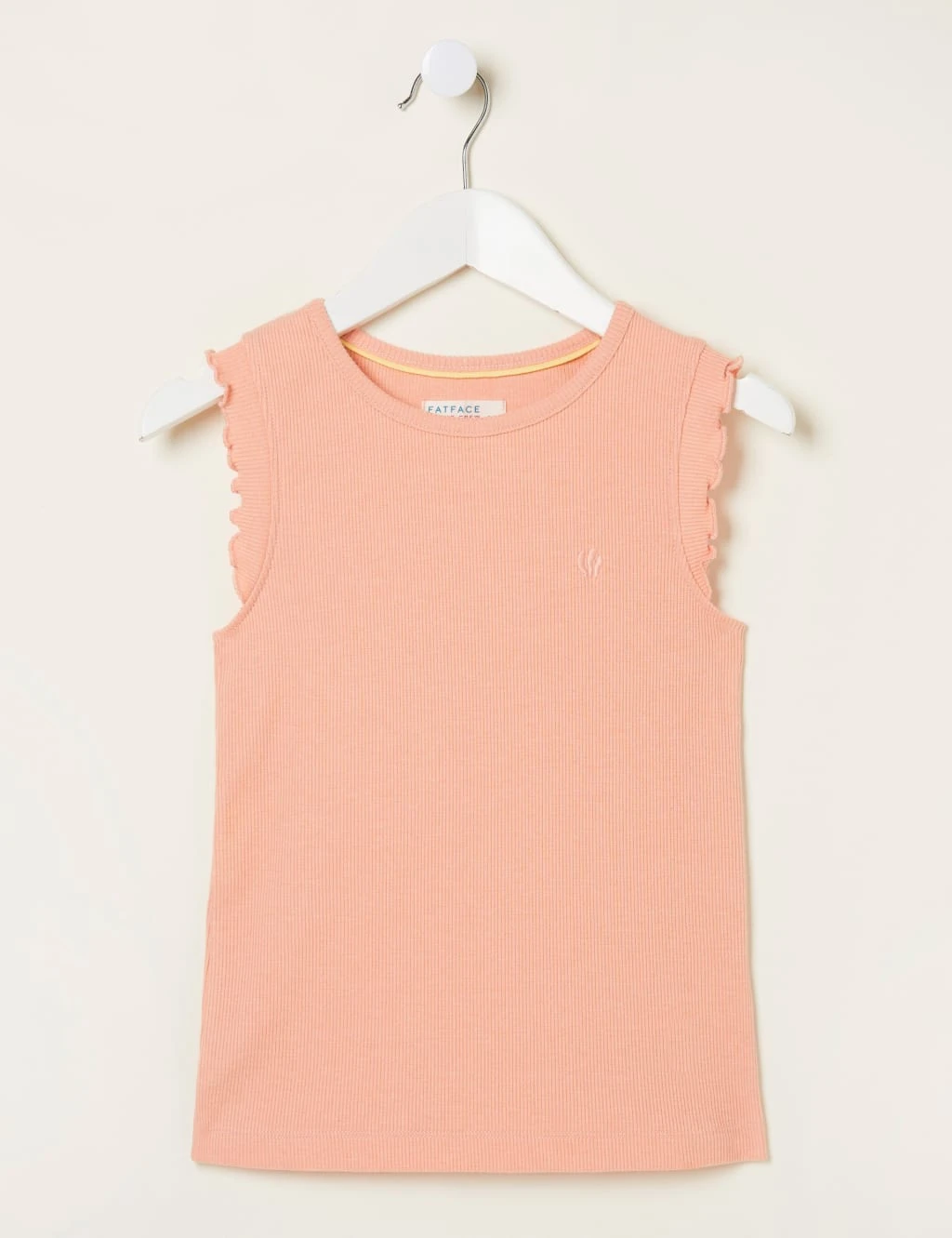 3pk Cotton Blend Ribbed Vests (3-13 Yrs) 5 3pk Cotton Blend Ribbed Vests (3-13 Yrs) - Image 5