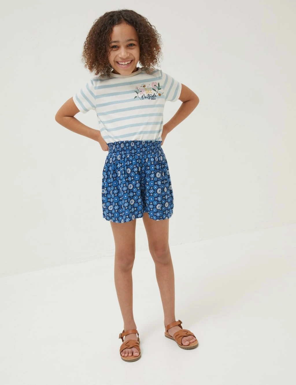 Floral Shorts (3-13 Yrs) 1 Floral Shorts (3-13 Yrs)