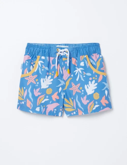 Sea Print Swim Shorts (3-13 Yrs)