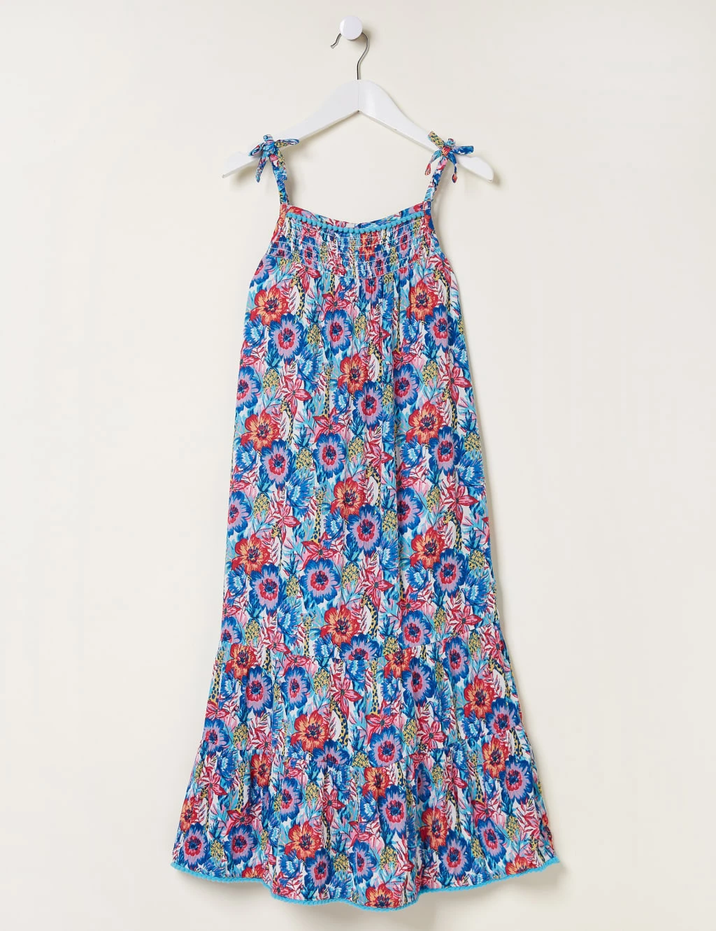 Tropical Print Tiered Dress (3-13 Yrs) 1 Tropical Print Tiered Dress (3-13 Yrs)