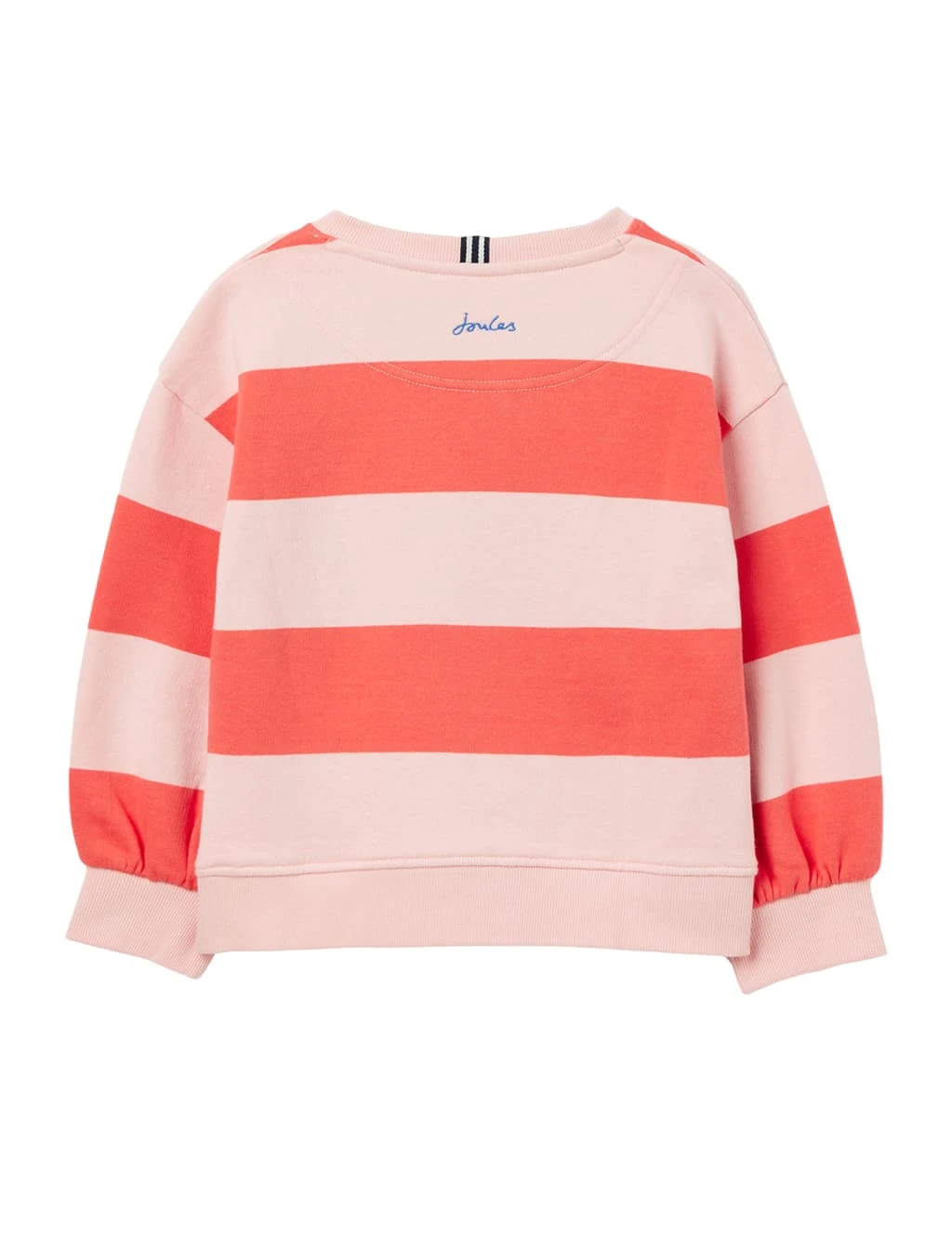Joules Pure Cotton Striped Sweatshirt (2-12 Yrs) 2 Joules Pure Cotton Striped Sweatshirt (2-12 Yrs) - Image 2