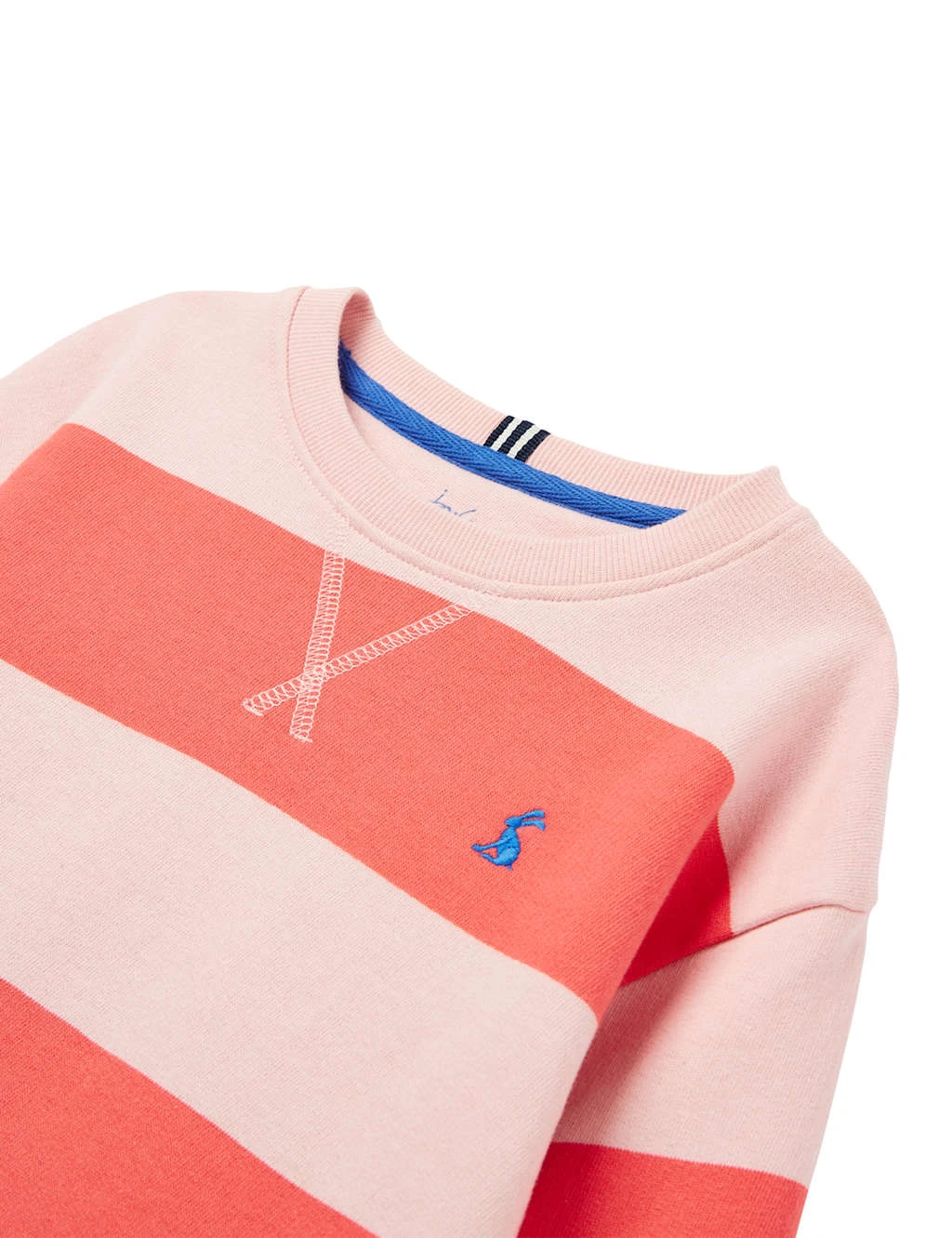Joules Pure Cotton Striped Sweatshirt (2-12 Yrs) 4 Joules Pure Cotton Striped Sweatshirt (2-12 Yrs) - Image 4
