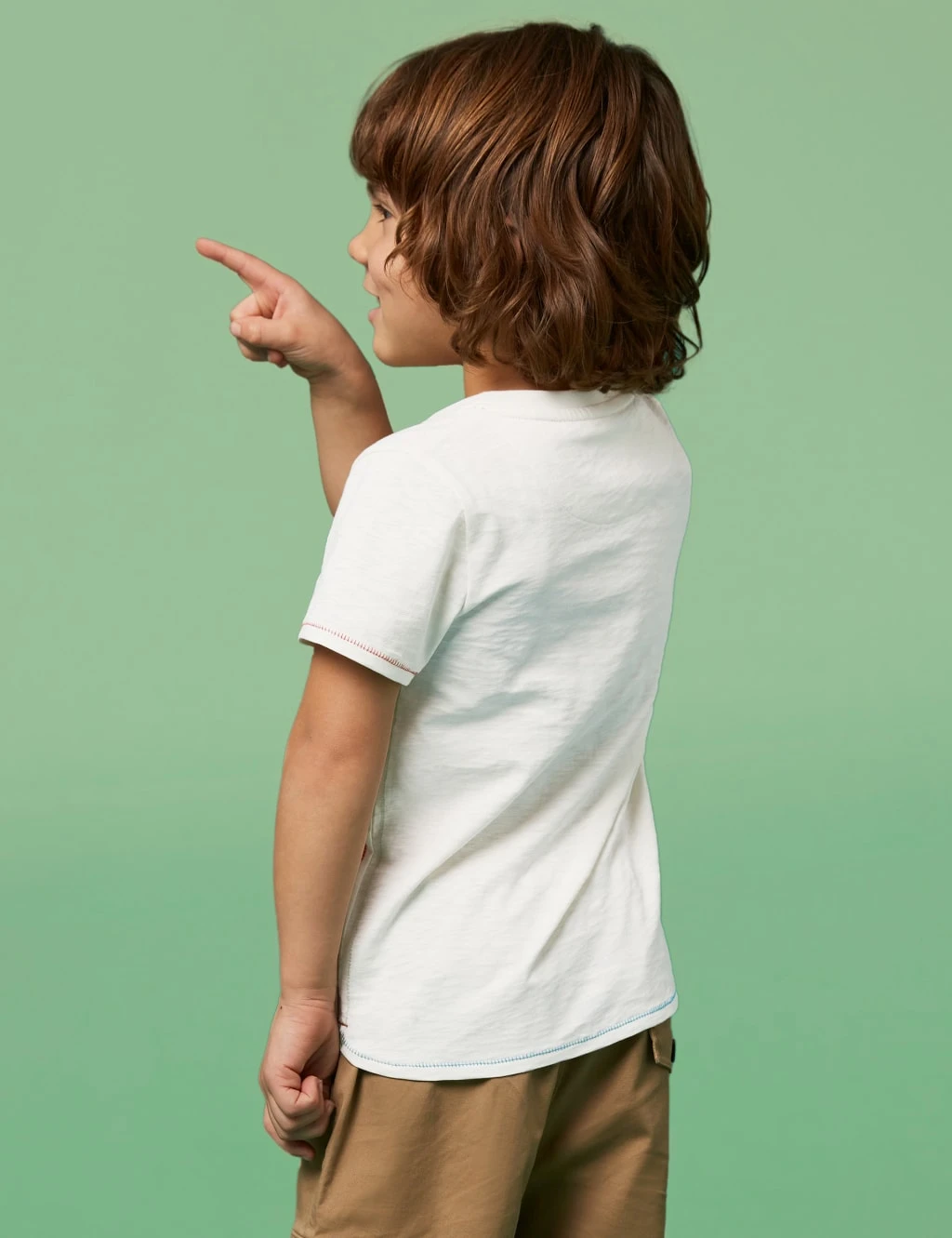 WHITE STUFF Pure Cotton Fish Graphic T-Shirt (3-10 Yrs) 5 WHITE STUFF Pure Cotton Fish Graphic T-Shirt (3-10 Yrs) - Image 5