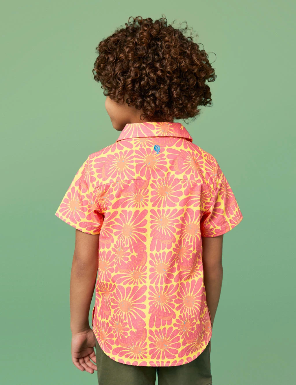 WHITE STUFF Pure Cotton Floral Shirt (3-10 Yrs) 5 WHITE STUFF Pure Cotton Floral Shirt (3-10 Yrs) - Image 5