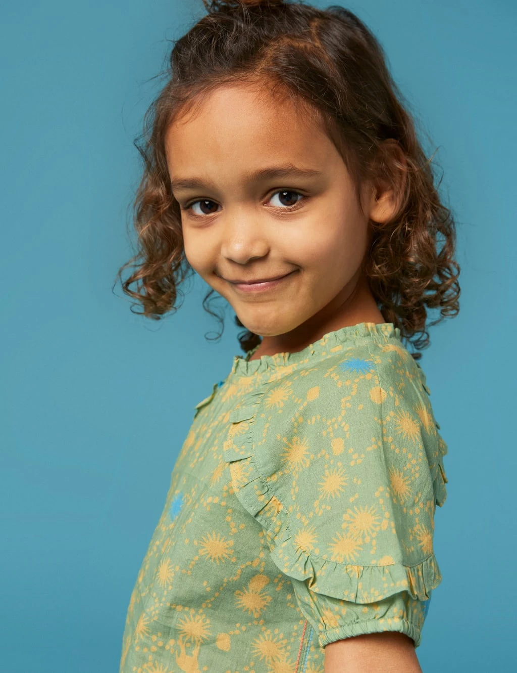 WHITE STUFF Pure Cotton Giraffe Print Top (3-10 Yrs) 3 WHITE STUFF Pure Cotton Giraffe Print Top (3-10 Yrs) - Image 3