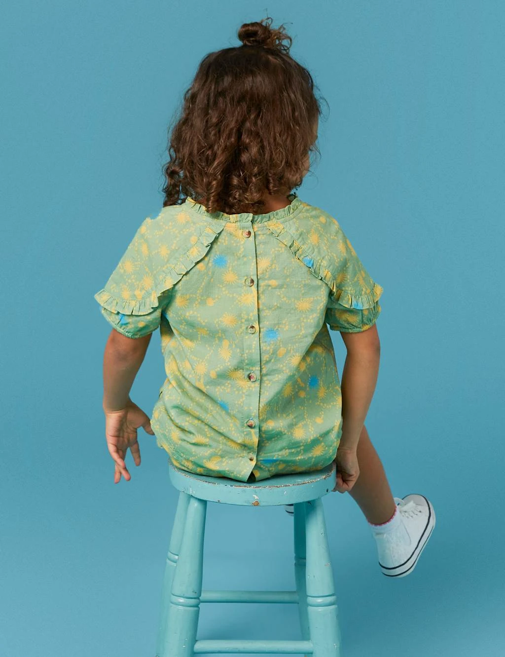 WHITE STUFF Pure Cotton Giraffe Print Top (3-10 Yrs) 5 WHITE STUFF Pure Cotton Giraffe Print Top (3-10 Yrs) - Image 5