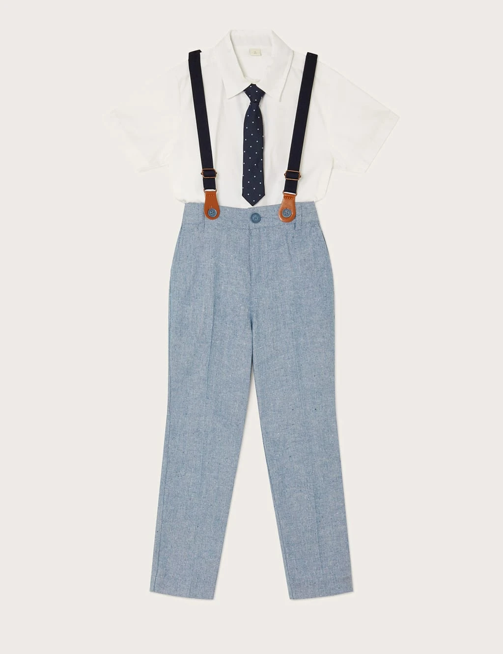 MONSOON 4pc Trousers & Shirt Set (6 Mths - 12 Yrs) 1 MONSOON 4pc Trousers & Shirt Set (6 Mths - 12 Yrs)