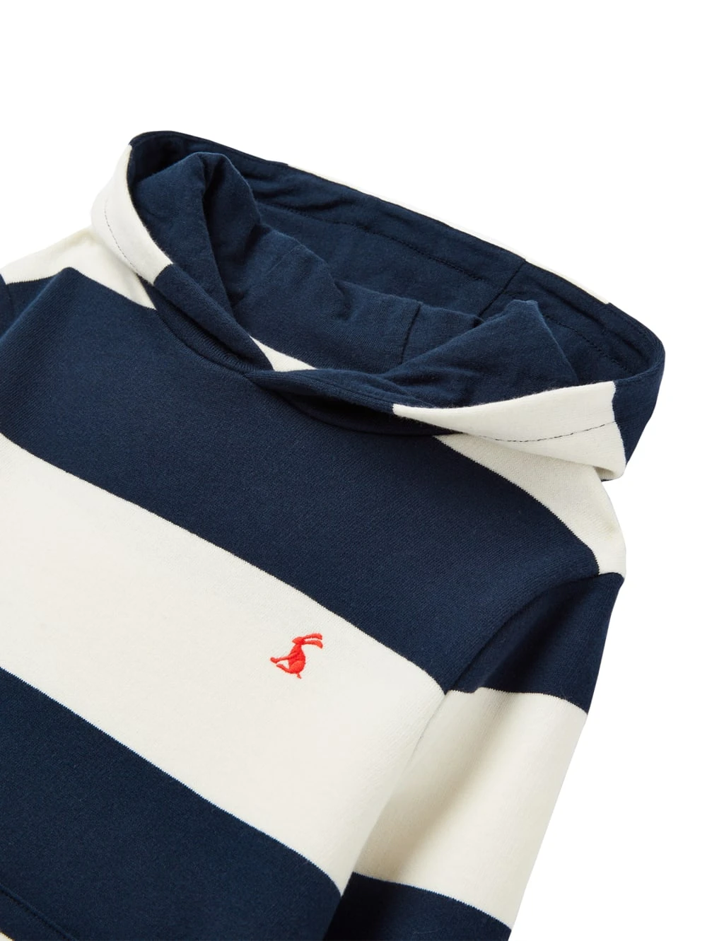 Joules Pure Cotton Striped Hoodie (2-12 Yrs) 2 Joules Pure Cotton Striped Hoodie (2-12 Yrs) - Image 2