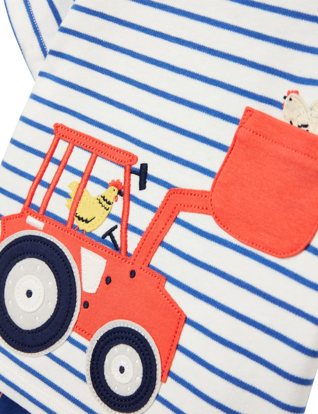 Joules 2pc Cotton Rich Farm Animal Outfit (0-3 Yrs) 5 Joules 2pc Cotton Rich Farm Animal Outfit (0-3 Yrs) - Image 5