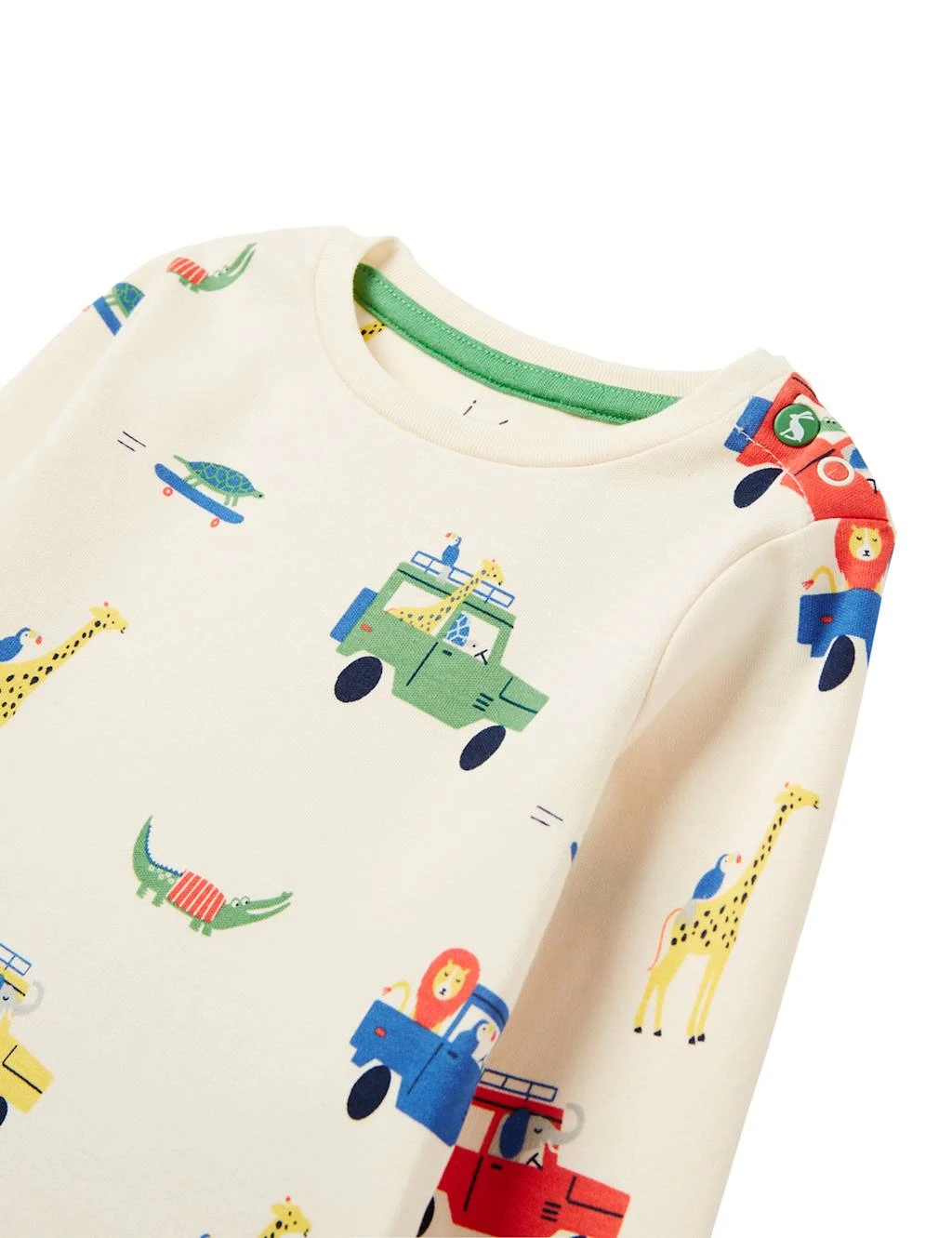 Joules Cotton Rich Printed Outfit (0-3 Yrs) 2 Joules Cotton Rich Printed Outfit (0-3 Yrs) - Image 2