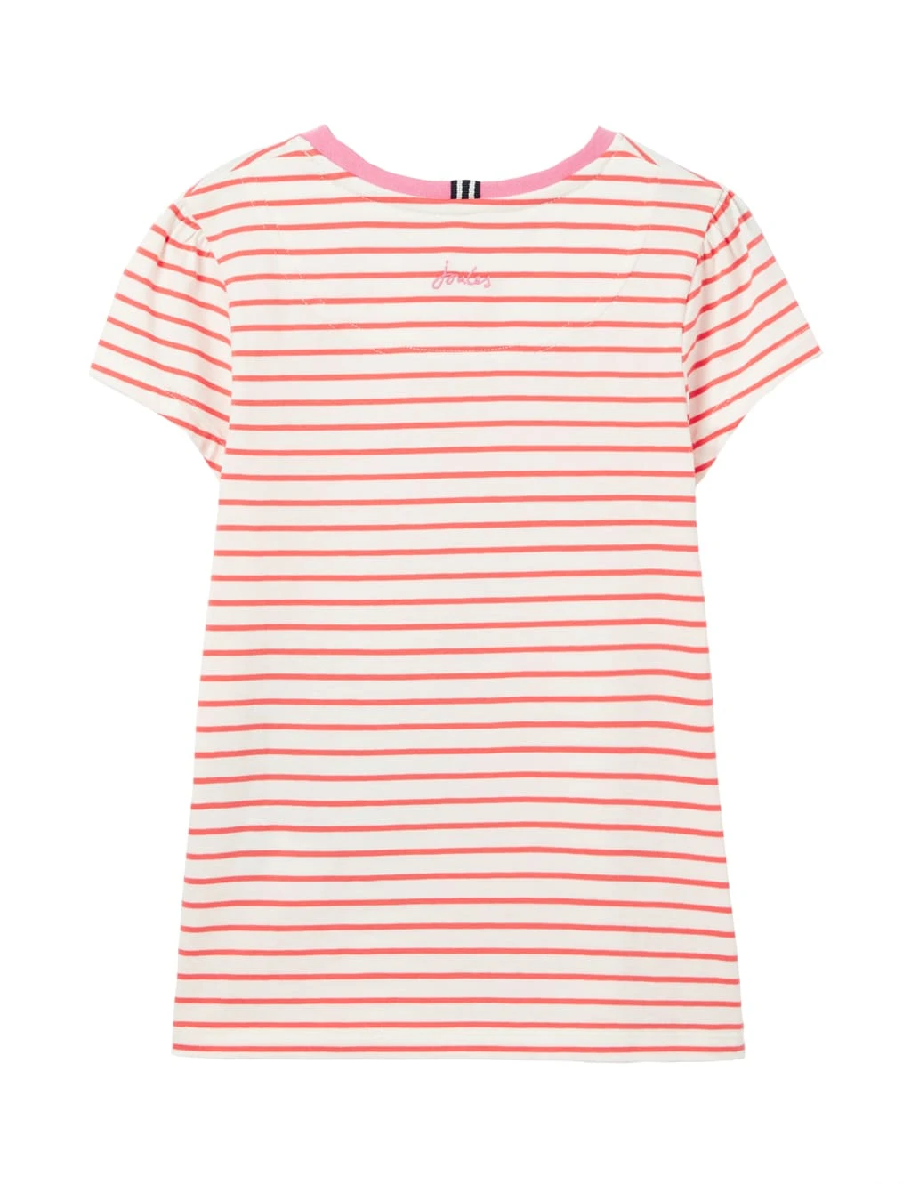 Joules Pure Cotton Striped Dog T-Shirt (2-12 Yrs) 3 Joules Pure Cotton Striped Dog T-Shirt (2-12 Yrs) - Image 3