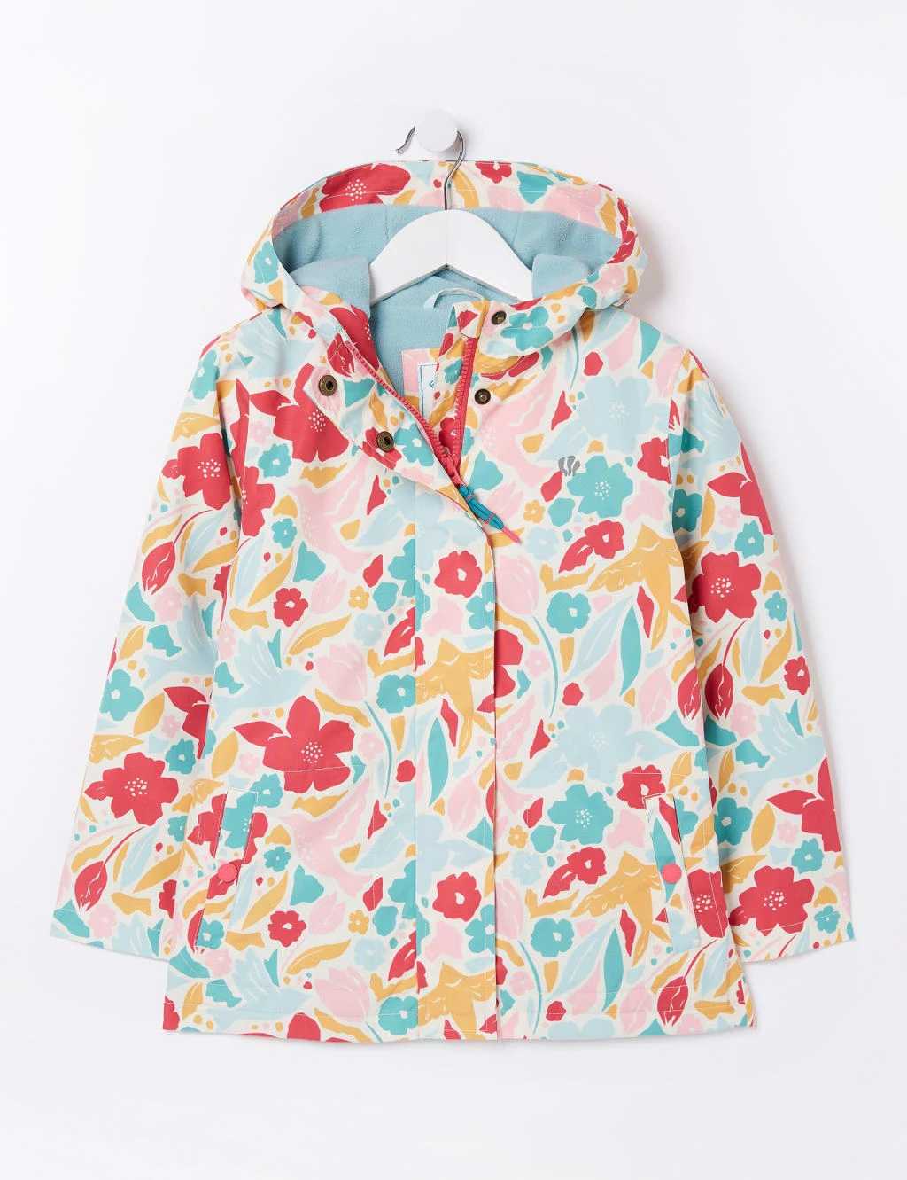 Floral Hooded Jacket (3 - 13 Yrs) 1 Floral Hooded Jacket (3 - 13 Yrs)